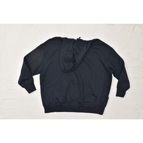 Nike Women's Full Zip Sweat Jacket Black Size XL Cotton Blend DQ5758-010 NEW - Picture 7 of 8